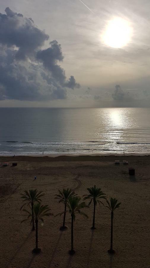 Apartamento De Lujo En Primera Linea De La Playa De Cullera Con Vistas Al Castillo Kültér fotó